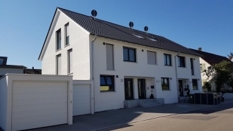 Reihenhäuser in effizienter Bauweise